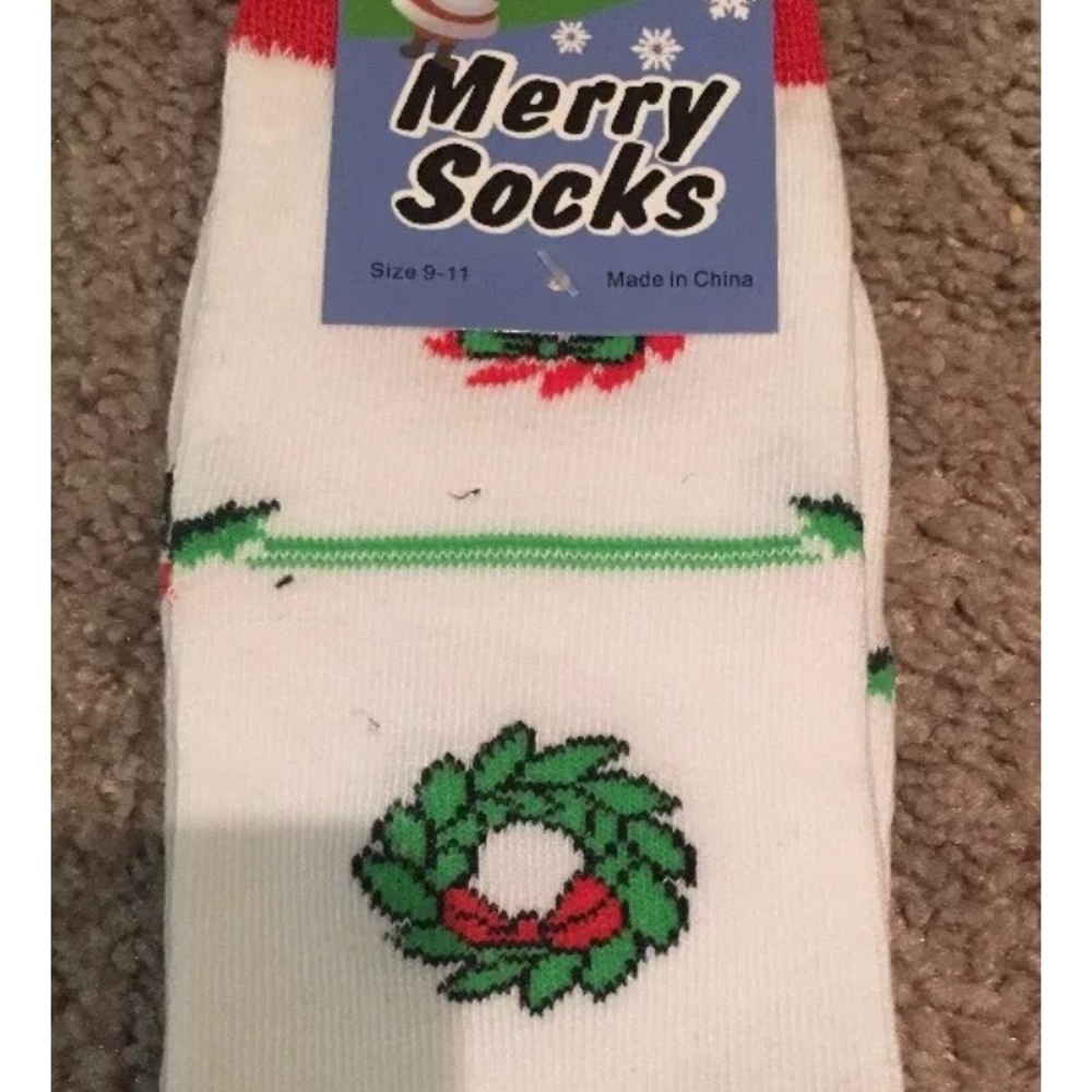 Merry Christmas  cute socks unisex
